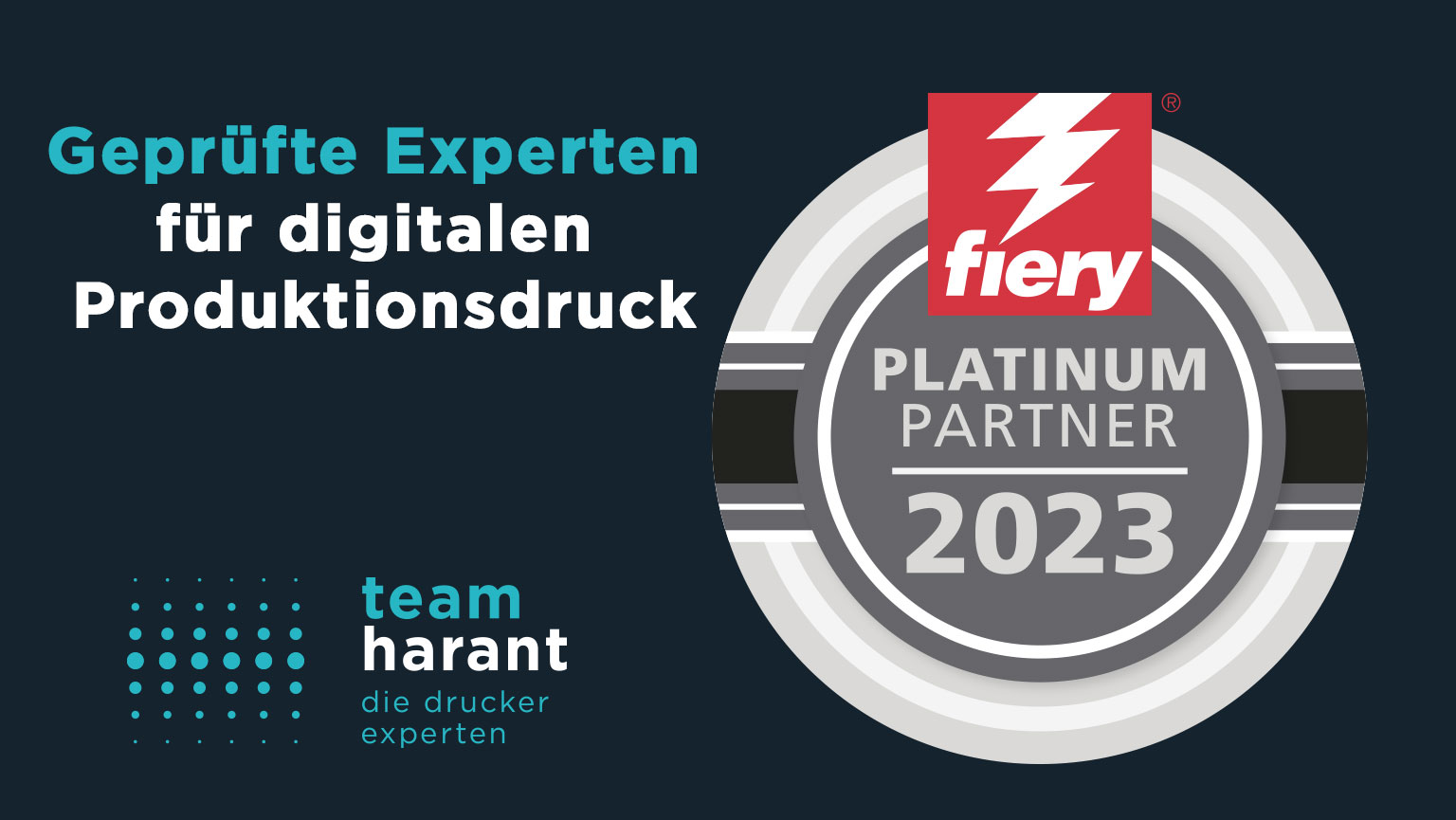 Team Harant erneut Fiery Platinum Partner