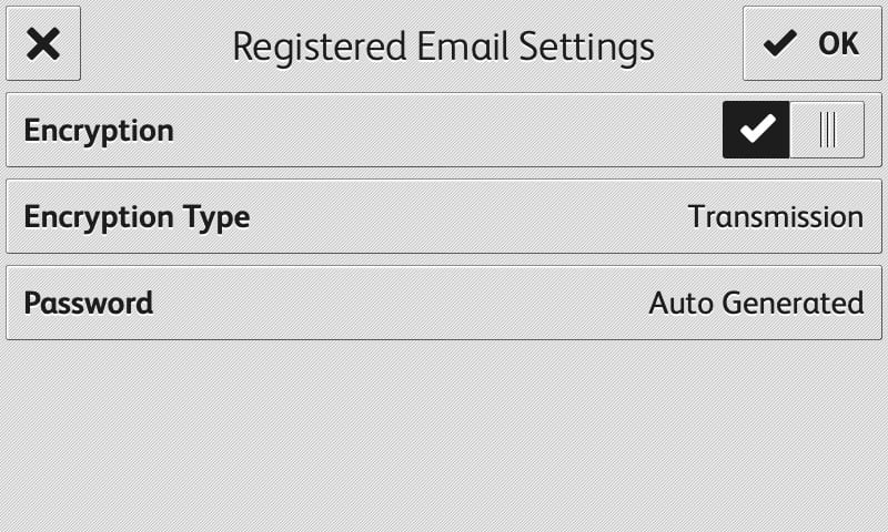 Screenshot RMail-Anwendung zur Anzeige registrierter E-Mails Screenshot RMail-Anwendung zur Anzeige registrierter E-Mails