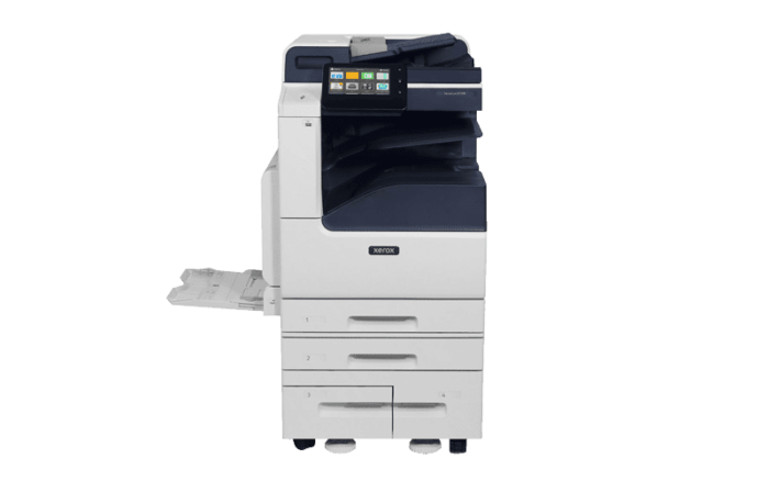 Xerox® VersaLink® B7100 Serie, Schwarzweißdrucker, Vorderansicht